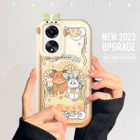 Case4you สำหรับ A58 OPPO 4G A78 4G การ์ตูนกระต่าย Gemini Pisces Taurus Aries เคสโทรศัพท์มีลายเลนส์โทรศัพท์มอนสเตอร์เปลือกเคสโทรศัพท์มือถือนิ่มฝาครอบป้องกันกันกระแทก