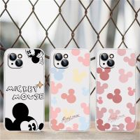 [KK63] Disney Creative Mickey สำหรับ Apple iPhone X XR XS Max 14 Pro Max 13 12 11 Pro Max 12 13 Mini 6 6S 7 8 Plus SE เคสโทรศัพท์ใส