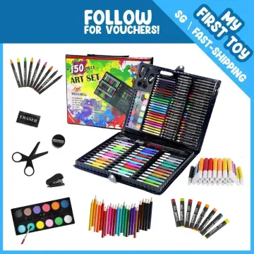 86/150Pcs/Set Drawing Tool Kit with Box Painting Brush Art Marker