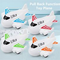 4PCS/Set Airplane Toys Pull Back Plastic Children Airliner Dolls Kids Random Aircraft Model Plane Educational Toy Puzzle Gifts