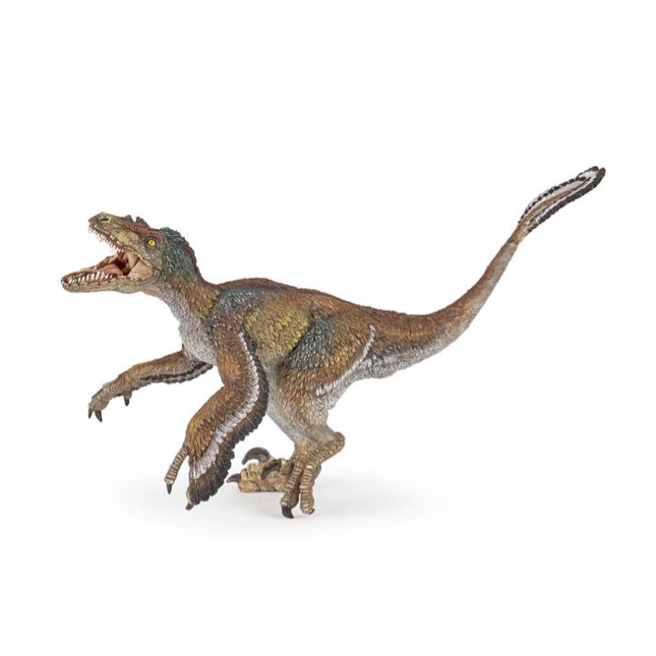 Papo Feathered Velociraptor Dinosaur
