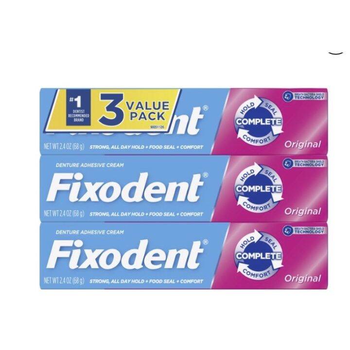 Fixodent Denture Adhesive. | Lazada PH