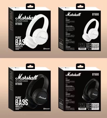 หูฟังบลูทูธ หูฟังไร้สาย TWS Marshall รุ่น BT600 Bluetooth หูฟังเสียงดี สายเกมสายฟังเพลง ฟังเพลง เบสแน่น สวมใส่สบายไม่เจ็บหู ยังไม่มีคะแนน