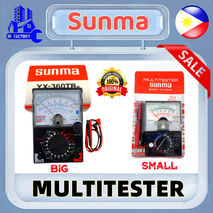 SUNMA Electric Voltmeter Ammeter Multimeter Meter Multi TesterDigital