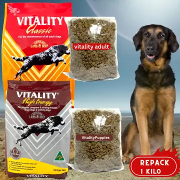 Vitality dog best sale food price