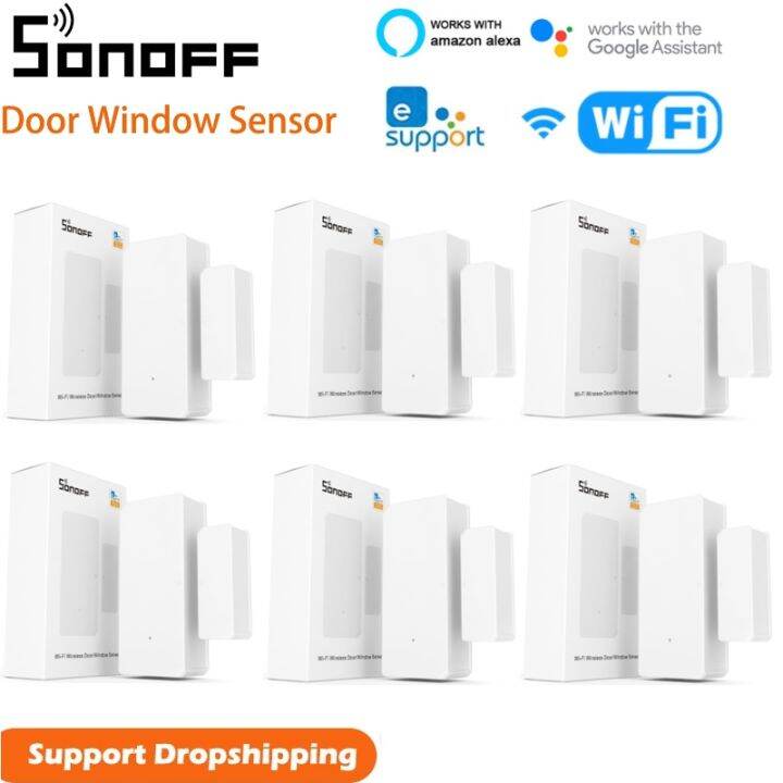 Sonoff Dw2 Wifi Wireless Door Window Sensor Detector E Welink App Notification Alerts For Smart 2585