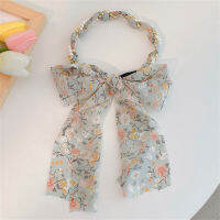 Hairband Hairpin Headwear Fashion Ribbon Floral Headband