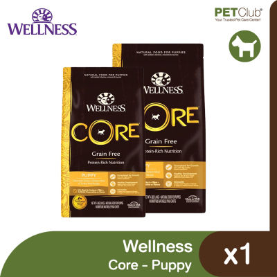 [PETClub] Wellness Core Puppy - อาหารเม็ดลูกสุนัข เกรนฟรี 3 ขนาด [1.8,5.4,11.8kg]