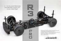 OuYunTingM SNRC 120023 R3-PRO 1 / 10 1:0รถ RC RC โมเดลมาตรฐานคาร์บอนไฟเบอร์ศูนย์4WD โครงบ้าน