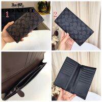 new long wallet mens fashion long section fold wallet printing multi-card slot limited time buy F75013