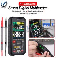 ZZOOI HT127B Digital Multimeter Auto Range Voltmeter True RMS NCV AC DC Voltage Meter 6000 Counts Smart Multitester Voltage Meter