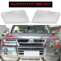 For Mitsubishi Pajero V73 V75 2003-2011 Headlight Cover Head Light Lamp Shell Lens Transparent Lampshade