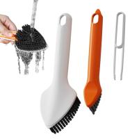 3 In 1 Cleaning Brush Wash Brush Triangular Head Bathroom Scrubber With Hole Multifunctional Cleaning Brushes For Kitchen Floor Bathtub Floor classy