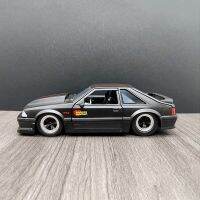 JADA 1:24ฟอร์ดรุ่น Mustang GT 1989ของเล่นรถโลหะผสมยานพาหนะของเล่นโมเดลรถยนต์รถของเล่นแบบจำลองขนาดเล็กสำหรับเด็ก