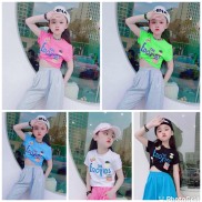 Lyvyshop - Cotton SG chính phẩm Áo cộc tay form Croptop cotton bé từ