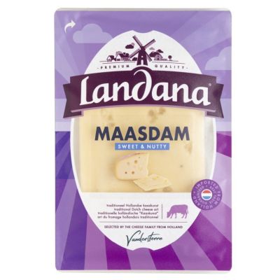 Promotion📌 VANDERSTERRE CHEESE SLICES 150 g.📌MAASDAMMER