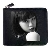 LE SSERAFIM Kim ChaeWon Dompet Koin กระเป๋าเงินผู้ชายพับครึ่งกระเป๋าสตางค์ใบสั้นเด็กซิปกระเป๋าใส่บัตร PU กระเป๋านักเรียน0000กระเป๋าใส่บัตร