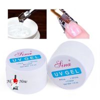 Sina เจลต่อเล็บ(UV Gel)(สินค้าแตก-หักทางร้านไม่รับเปลี่ยน-คืนค่ะ)