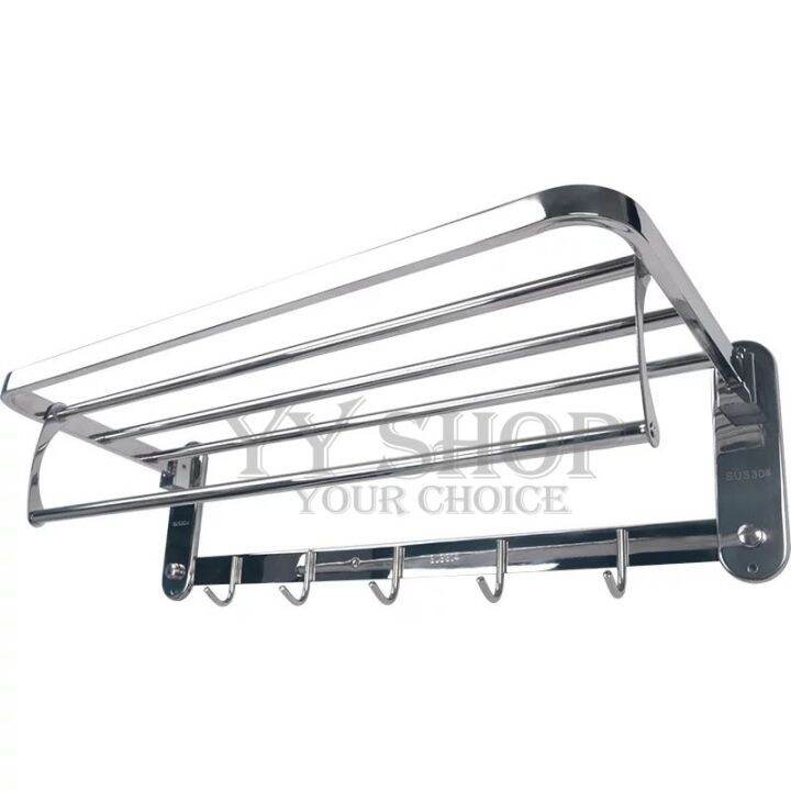 SUS304 Stainless Steel Foldable Towel Shelf/Towel Rack/Kitchen Bathroom