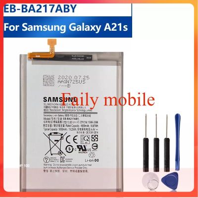แบตเตอรี่ EB-BA217ABY สำหรับ Samsung Galaxy A21s EB-BA217ABY เปลี่ยนแบตเตอรี่5000MAh + เครื่องมือฟรี....