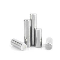 5pcs M8 column pin cylindrical locating pins solid fixing dowel head chamfer 304 stainless steel position nail 16mm 80mm