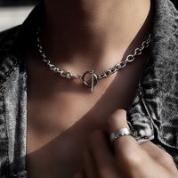 【DT】hot！ New Classic Chain Necklace Men Toggle Clasps Choker Jewelry