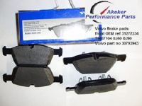 Volvo Brake pads front OEM ref 31277334 31687104 Xc60 Xc90 Volvo part no 30793943