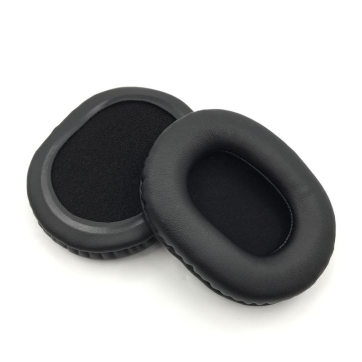 แผ่นรองหูฟังผ้าหนังสำหรับ-mdr-7506-7510-7520-cd900st-หูฟังโฟมจำรูปหูฟังระบายอากาศได้ดีฟองน้ำหูฟัง