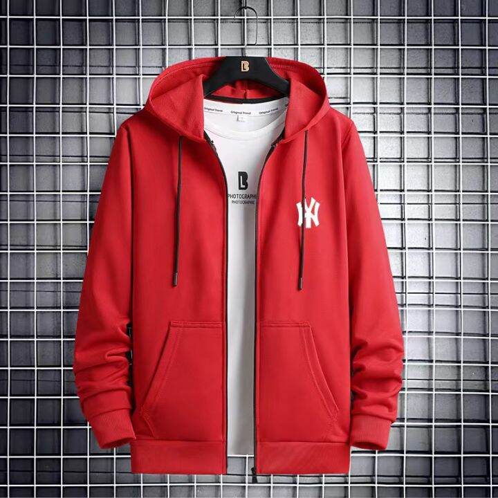 KING JAMES23 Plain Unisex Hoodie Jacket With Zipper 301 NY Lazada PH