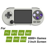 【YP】 SF2000 Handheld Game Console S7 Consola Video Juegos With 6000 Games for SNES NES 3 Inch