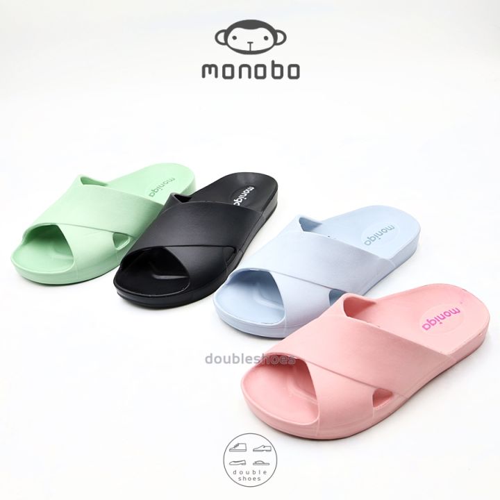Monobo รองเท้าแตะผู้หญิงแบบสวม พื้นนุ่ม แท้ 100% รุ่น Moniga 33 ไซส์ 5-8