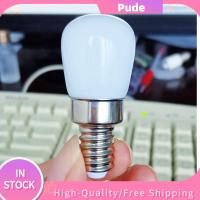 PUDE ขั้วต่อ E14 110V/220V อบอุ่นสีขาว/ขาวสกรูเล็ก Pygmy โคมไฟ LED แสงตู้เย็นหลอดไฟตู้เย็น