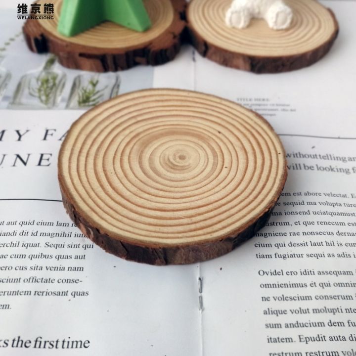 gypsum-aromatherapy-candles-enlargement-stone-decorative-wood-wooden-stump-pallet-wood-round-wooden-base