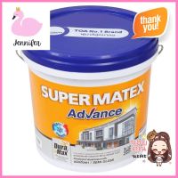 สีน้ำทาภายนอก TOA SUPERMATEX BASE A กึ่งเงา 2.5GLWATER-BASED EXTERIOR PAINT TOA SUPERMATEX BASE A SEMI-GLOSS 2.5GL **พลาดไม่ได้แล้วจ้ะแม่**