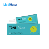 Tomei Anti-Acne Cream Plus โทเมอิ แอนตี้-แอคเน่ ครีมแต้มสิว ผิวดูกระจ่างใส ไร้จุดด่างดำ ไม่เป็นสิวซ้ำ ขนาด 5 กรัม 18297