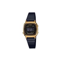 CASIO นาฬิกาข้อมมือสำหรับผู้หญิง รุ่น LA670WEGB-1BDF สีดำทอง(เล็ก)