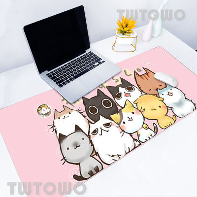 Mouse Pad Gamer Custom Home MousePads Keyboard Pad Cute Cat Anti-slip Laptop Car Office Natural Rubber Table Mat Mouse Mat