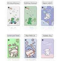 เคสแท็บเล็ตสําหรับ HUAWEI MatePad T10 9.7-นิ้ว / T10s 10.1-นิ้วลายการ์ตูนการป้องกันแบบรวมทุกอย่างฝาครอบขาตั้งพับพลิกได้ด้วยฟังก์ชั่นการนอนหลับและปลุกอัตโนมัติ