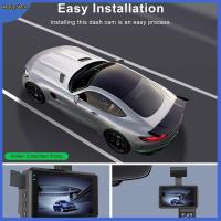 Full HDCar Video Camera with Dual Lens for Vehicles Front &amp; Rearview Mirror Car DVR Waterproof Dash Cam for Camera Mini Pro Dash Cam Full HDNight Vision G-Sensor 24 Hours Parking Monitor Camera Dashcam