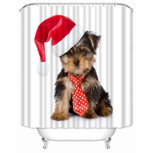 high-quality-lovely-yorkshire-terrier-shower-curtain-waterproof-bathroom-polyester-fabric-bathroom-curtain-home-decor-with-hooks