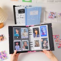 【LZ】 A5 Kpop Binder Idol Pictures Storage Book Card Holder Chasing Stars Photo Album Photocard Collect Book Kawaii School Stationery