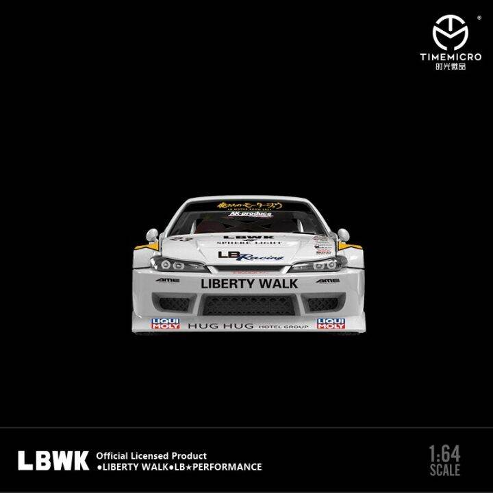 pre-order-shipped-on-october-time-micro-1-64-nissan-lbwk-s15-open-version-car-alloy-diecast-model-car-collection-limited