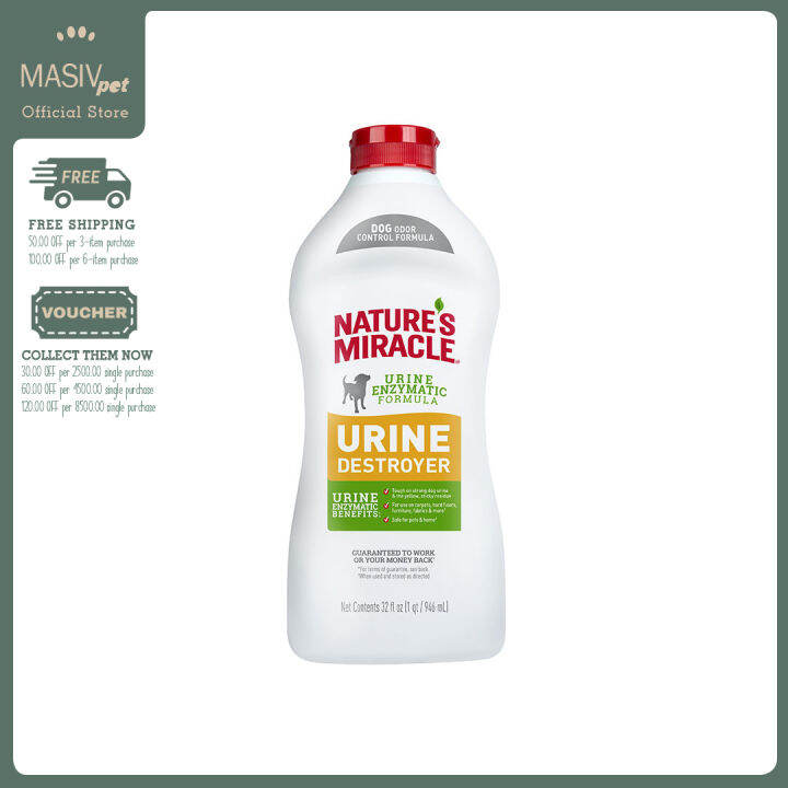 Nature's Miracle Enzymatic Formula Urine Destroyer 946ml Lazada PH