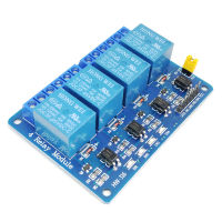 แผงควบคุมรีเลย์4ช่องพร้อม Optocoupler. รีเลย์เอาต์พุต4โมดูลรีเลย์5V สำหรับ Arduino