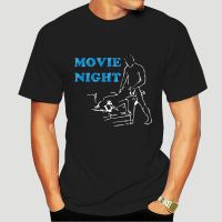 Movie Night Naughty Mens Tshirt Tee Top Aj60 Harajuku Funny Tee Shirt-3616A