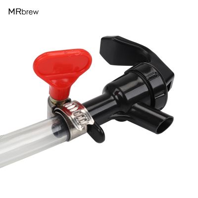 hot【DT】 Plastic Beer Faucet with 8-12mm Hose Clamps Dispenser Brewing System