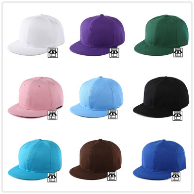 HH หมวกแก๊ป แฟชั่น หมวกฮิปฮอป hiphop cap หมวกสีพิ้น คุณภาพดี มีหลากหลายสี