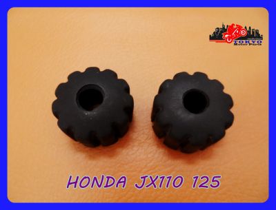 HONDA JX110 JX125 UNDER FUEL TANK RUBBER FRONT SET (2 PCS.) // ยางรองถังน้ำมัน HONDA JX110 JX125 (เซ็ท 2 ตัวหน้า)