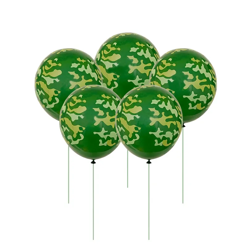 Ensemble de vaisselle jetable de Camouflage assiettes gobelets et  serviettes en papier vert militaire fournitures décoratives pour fête d  39;anniversaire