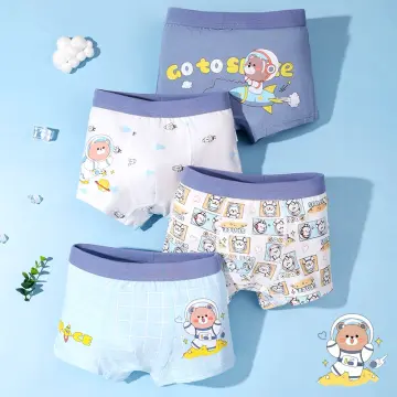 Cute Cartoon Characters Skin-Friendly Cotton Shorts Antibacterial Crotch  Kids Boxer Shorts - China Boxer Shorts and Children Underwear price